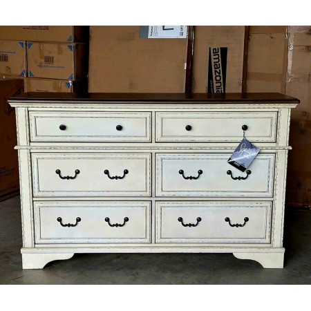 Blendon : Tủ 06 Ngăn Kéo Ngang + Hoàng Gia, Giả Cổ 